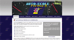 Desktop Screenshot of permisb-cherbourg.com